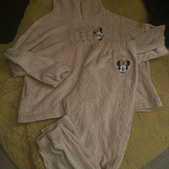 Disney Minnie Mouse Pajamas Set - Cream - Picture 1 of 1